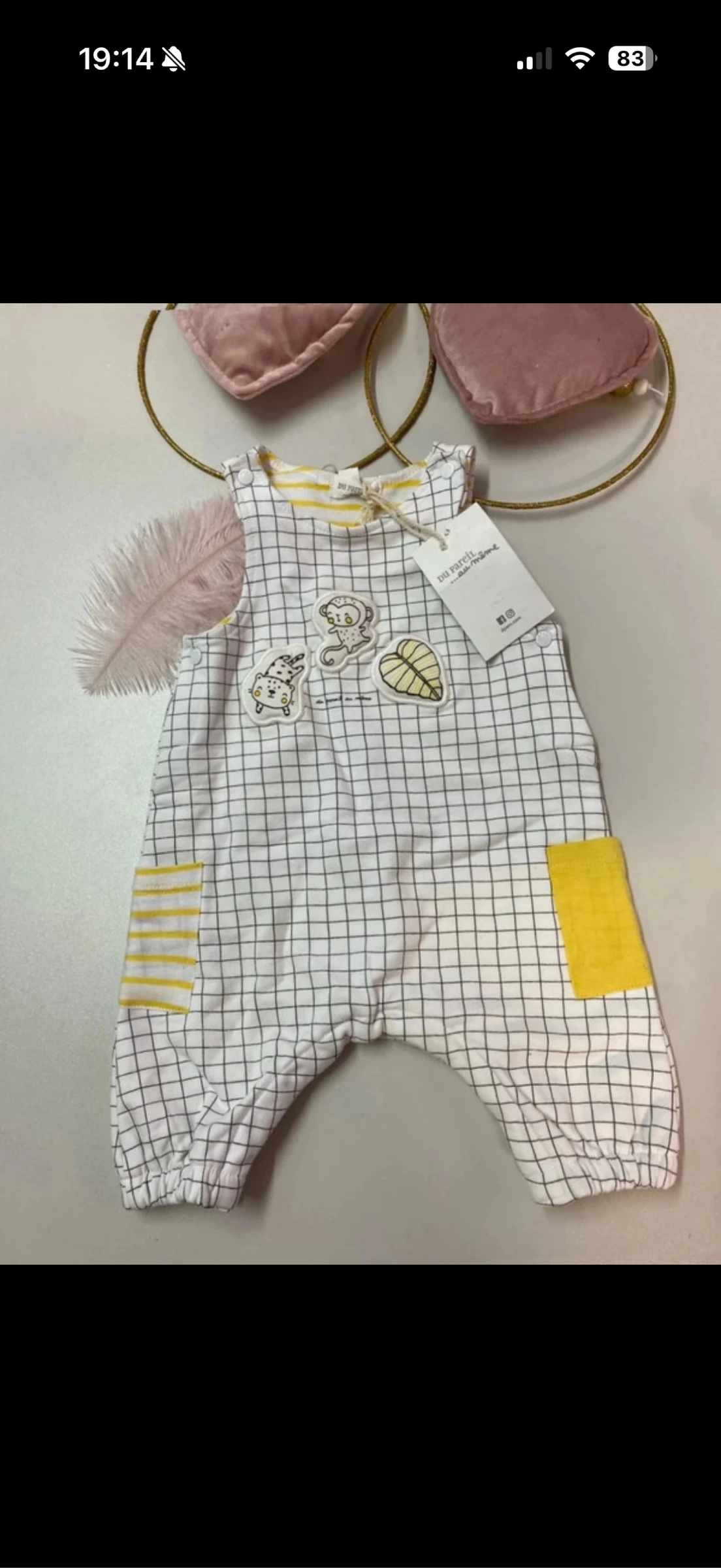 Salopette bébé (neuf) - Taille 0 mois